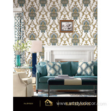 Indoor hotel home engineering PVC wallpaper